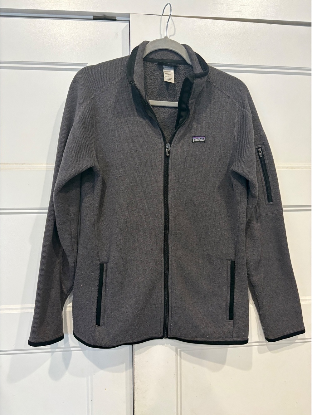Patagonia Better Sweater Full Zip Jacket Womens L Gray Fleece Gorpcore
